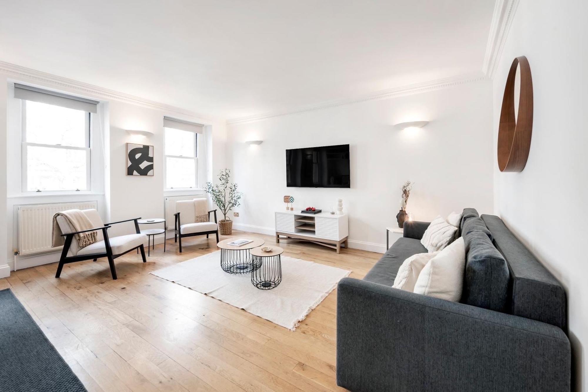 2 Bedr, 3 Beds, 1 Bath Thames, Trafalgar Sq Londýn Exteriér fotografie