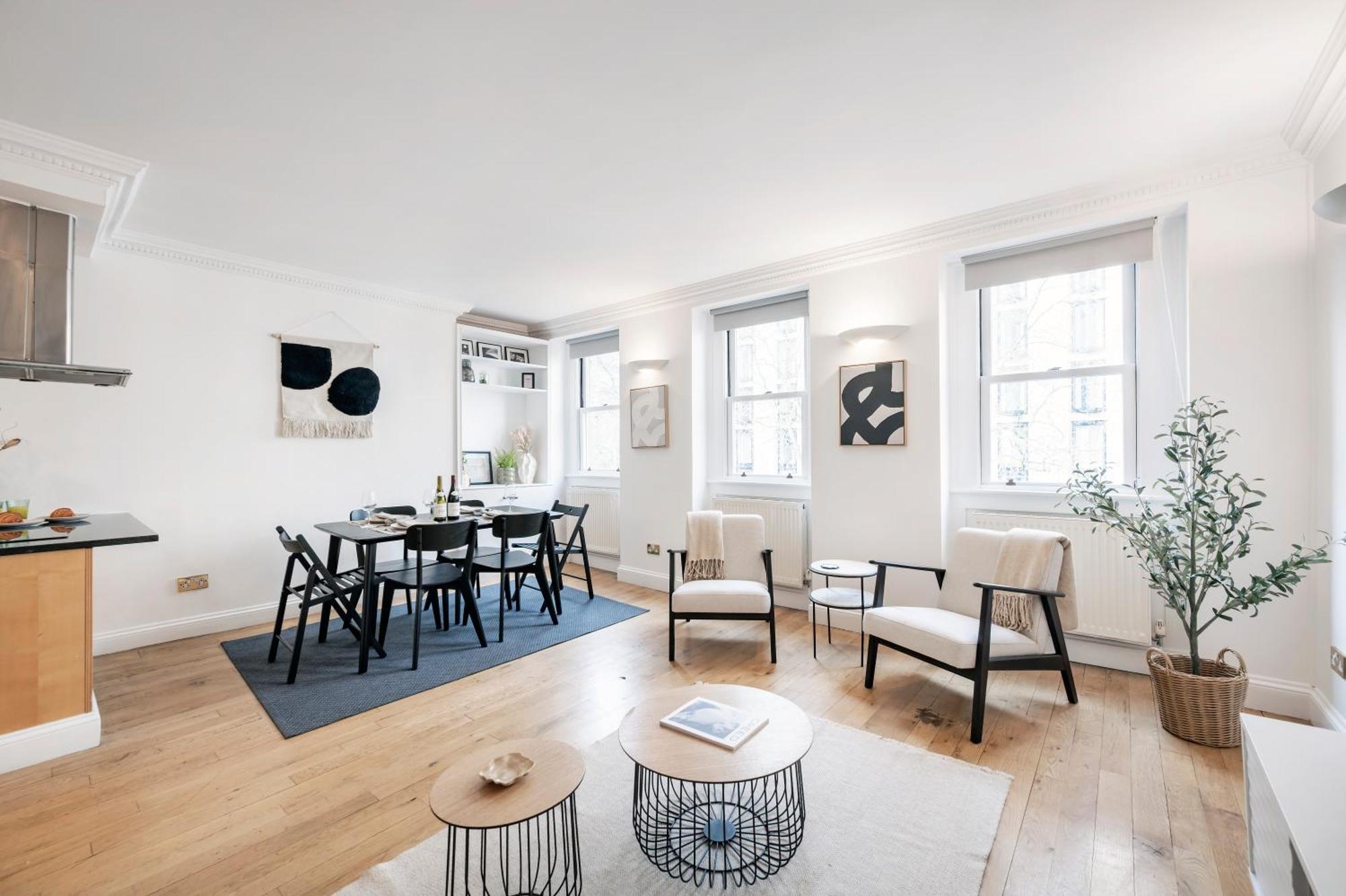 2 Bedr, 3 Beds, 1 Bath Thames, Trafalgar Sq Londýn Exteriér fotografie